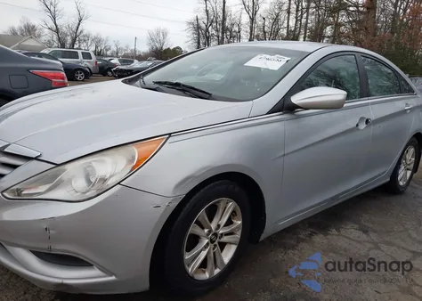 2012 Hyundai Sonata Gls from USA, damaged, VIN 5NPEB4AC8CH436876